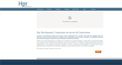 Desktop Screenshot of hpr-development.com