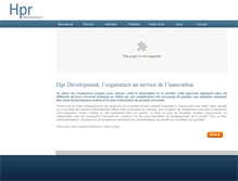 Tablet Screenshot of hpr-development.com